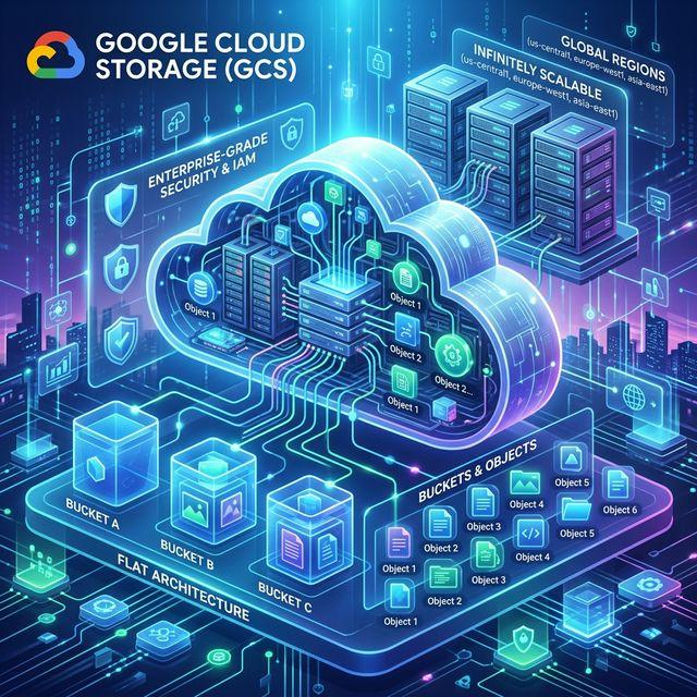 Cover image for What is Google Cloud Storage (GCS)? A Complete Guide to GCP Object Storage