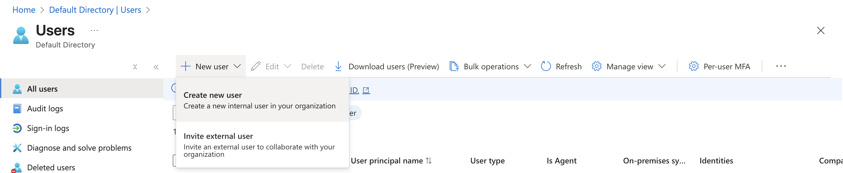 Group creation confirmation