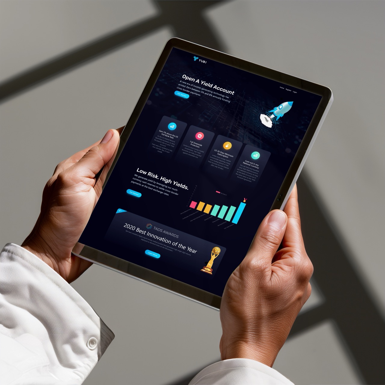 Yubi - FinTech Yield Account Platform
