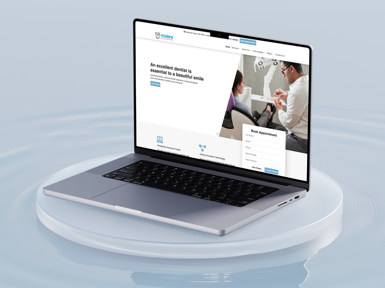 Molars Dental Clinic - Multi-Branch Platform